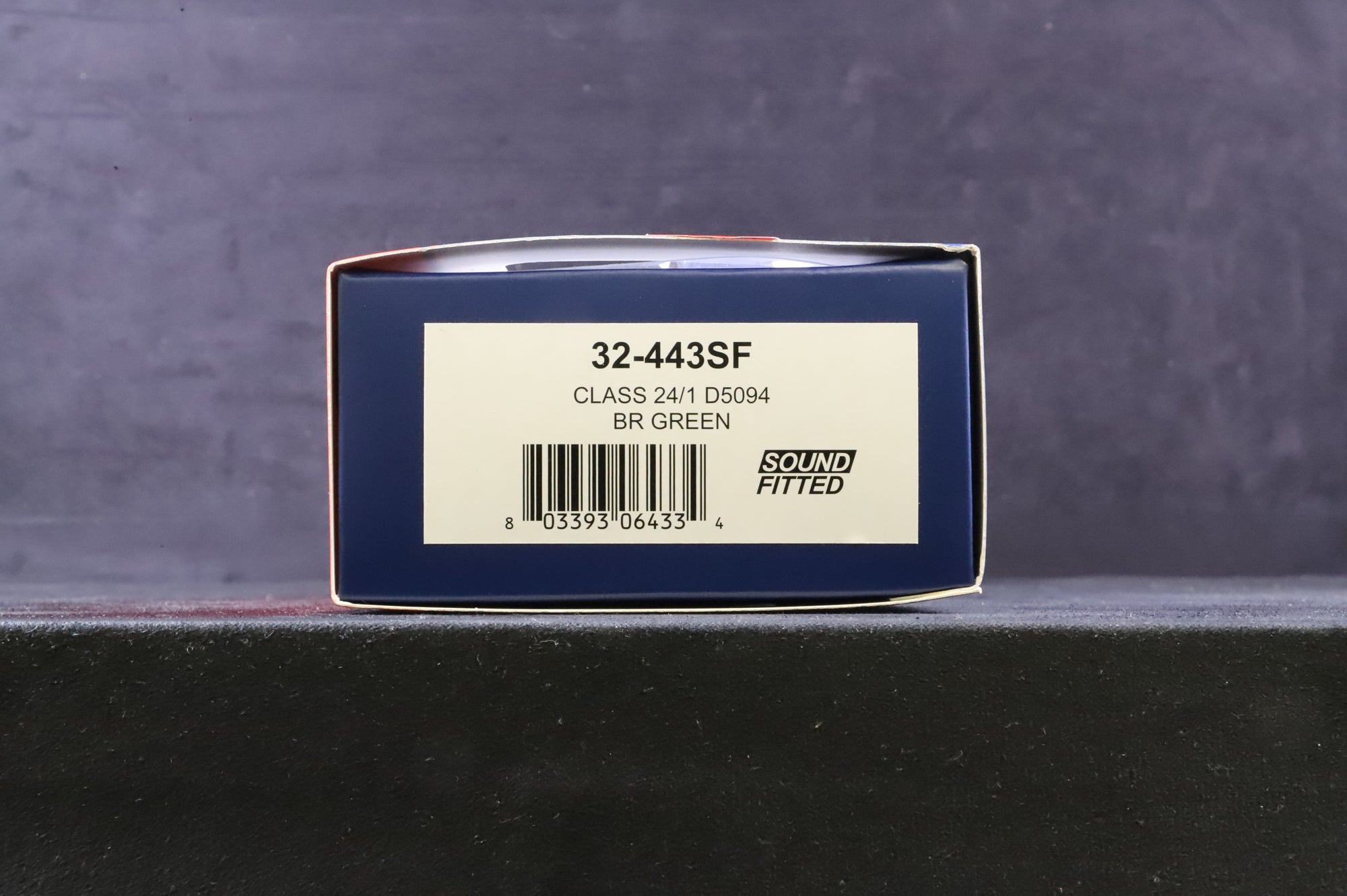 Bachmann OO 32-443SF Class 24/1 'D5094' BR Green DCC Sound Weathered