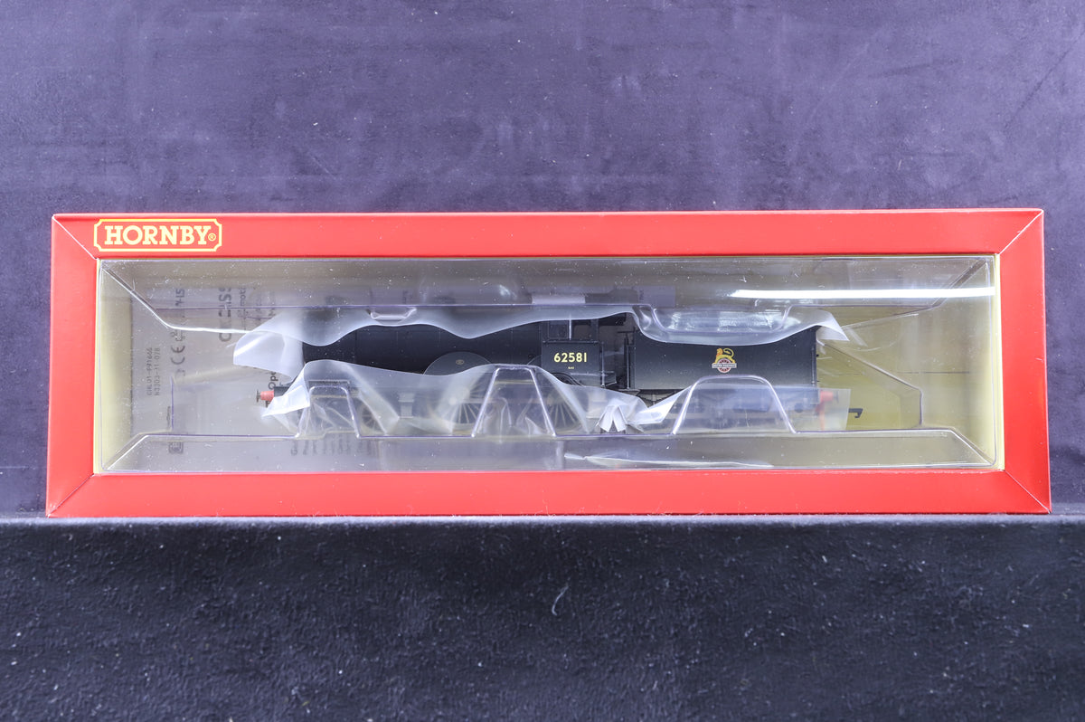 Hornby OO R3303 D16/3 62581 in BR Black w/ Early Crests - Weathered