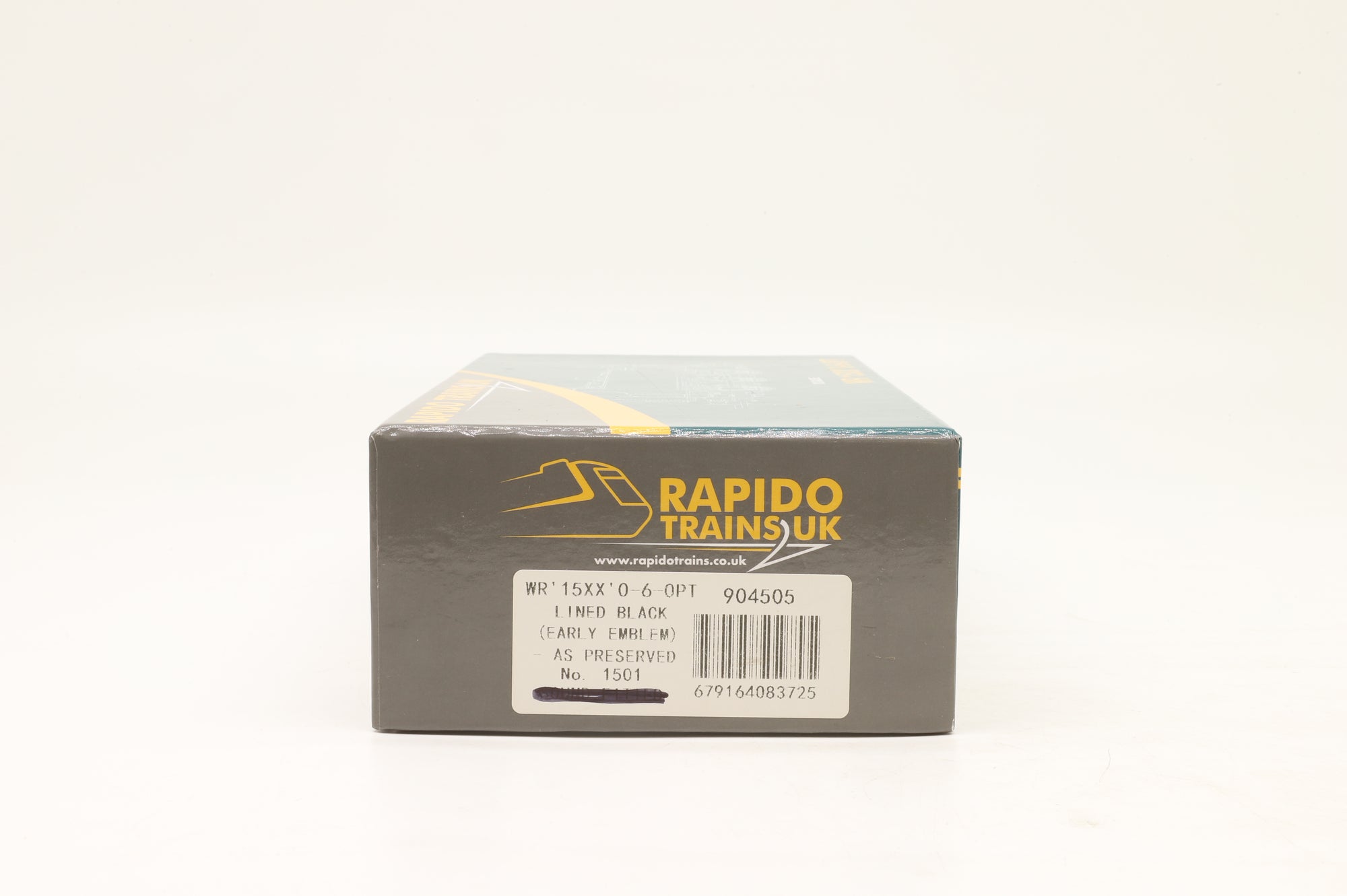 Rapido OO 904505 WR '15XX' 1501 in BR Black w/ Early Crests