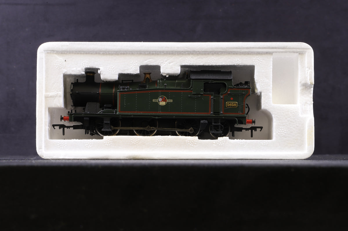 Bachmann OO 32-077 Class 56XX Tank &#39;5658&#39; BR Lined Green L/Crest