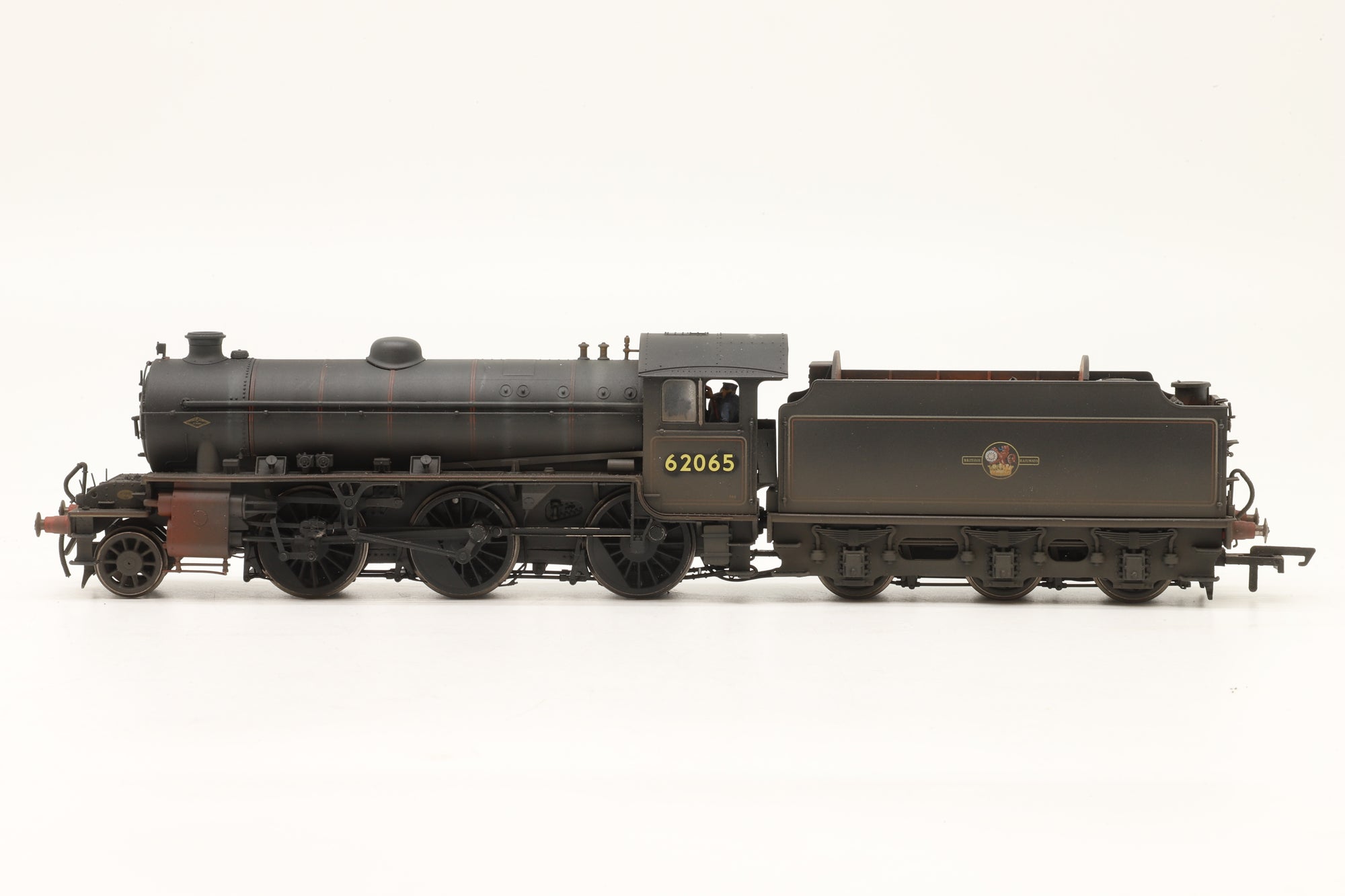 Hornby OO R3417 Class K1 '62065' BR Lined Black L/C Weathered DCC Sound