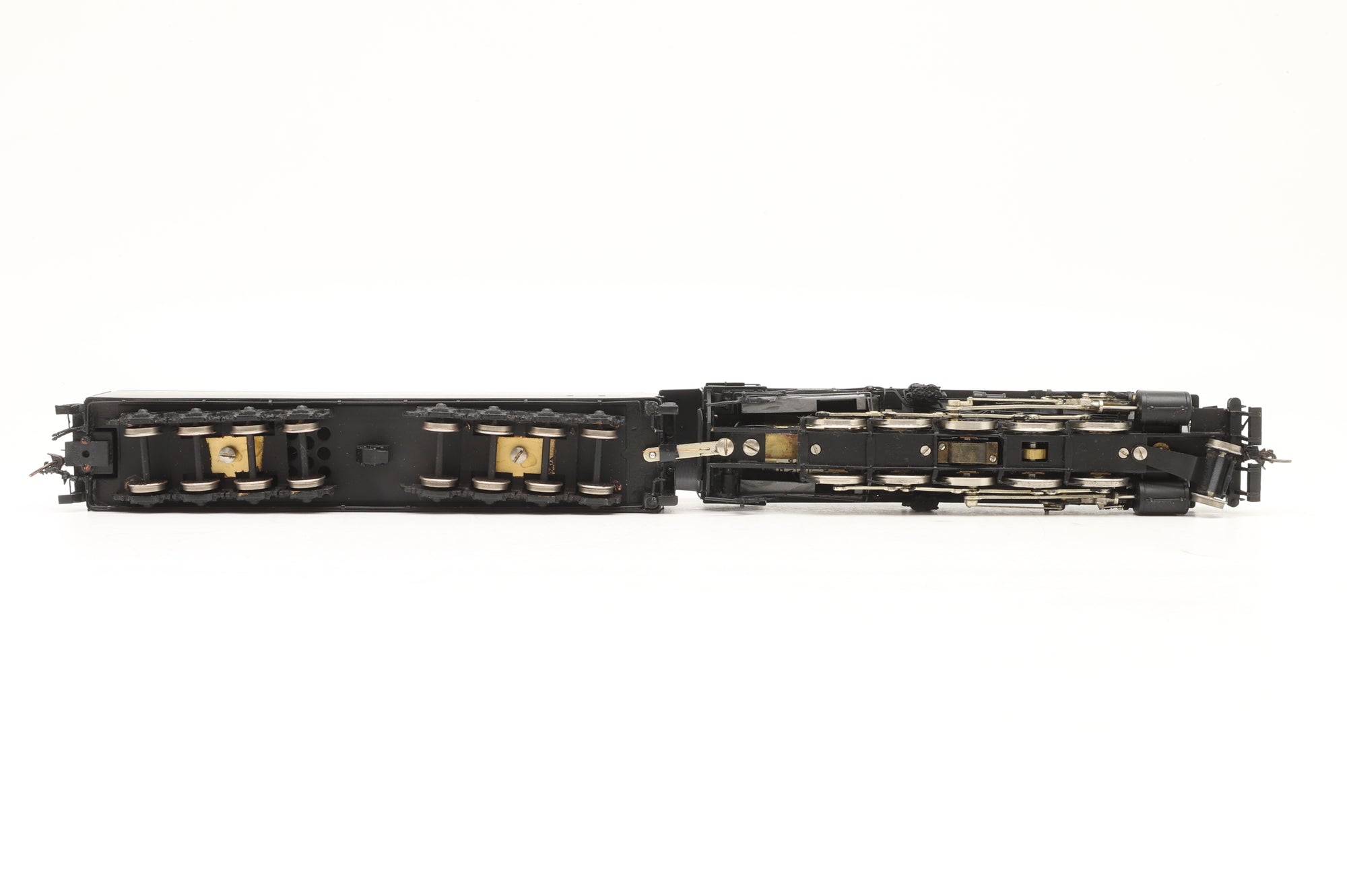 Key Import HO Brass 2-10-0 Decapod '4592' Steam Locomotive Custom Painted