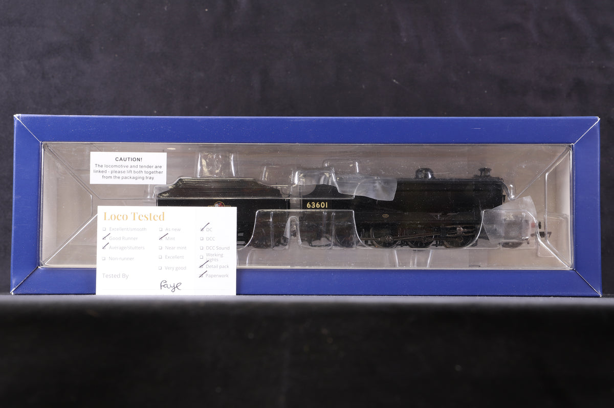 Bachmann OO 31-001 Robinson 04 &#39;63601&#39; BR Black L/C