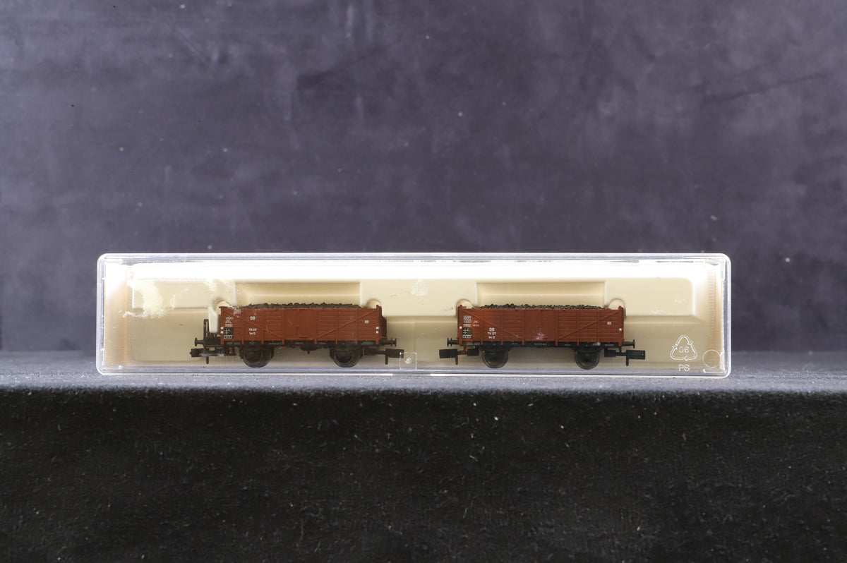 Fleischmann N 828215 Pack Of 4 Twin DB Wagons