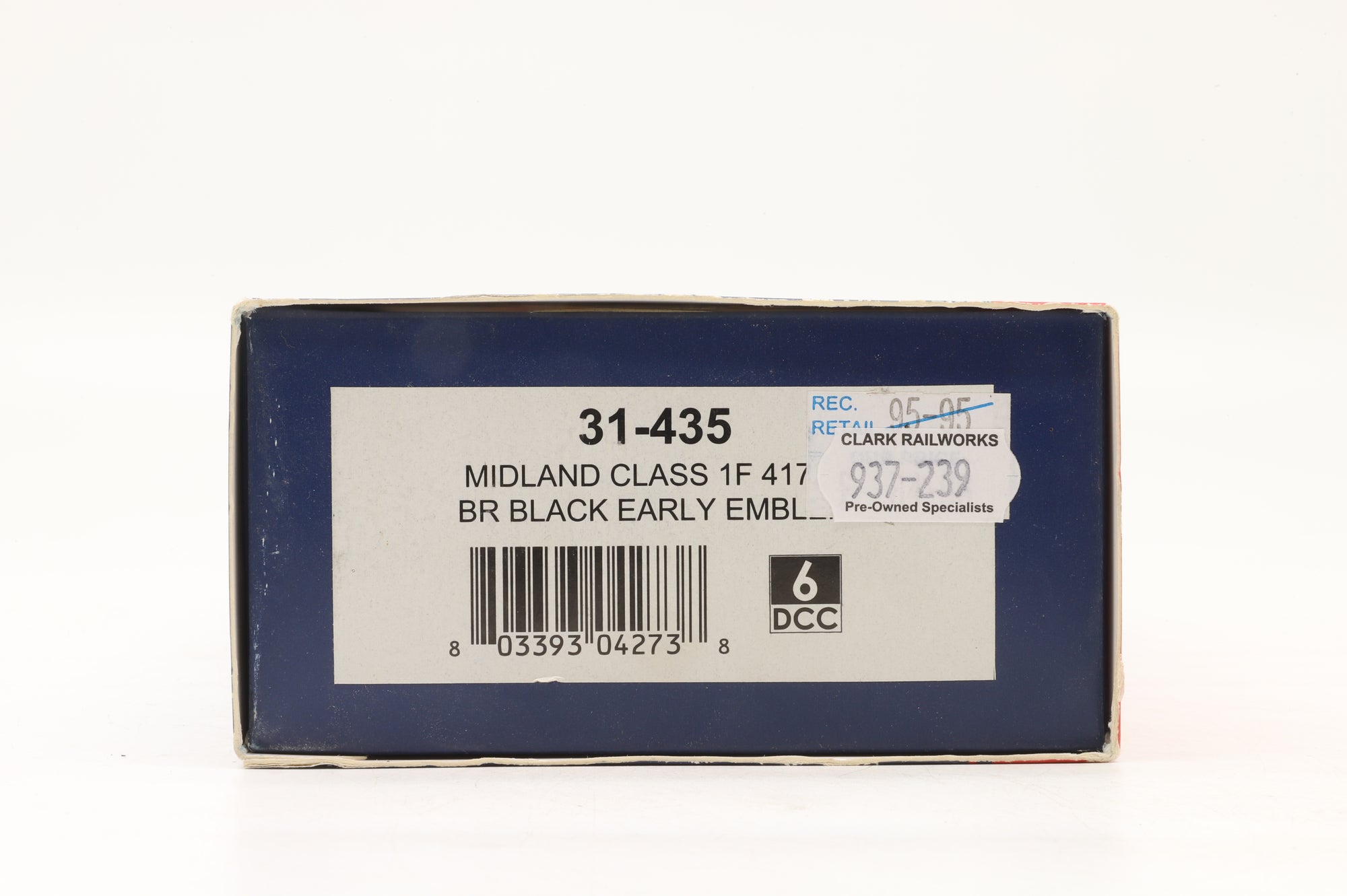 Bachmann OO 31-435 Midland Class 1F 41726 in BR Black E/C