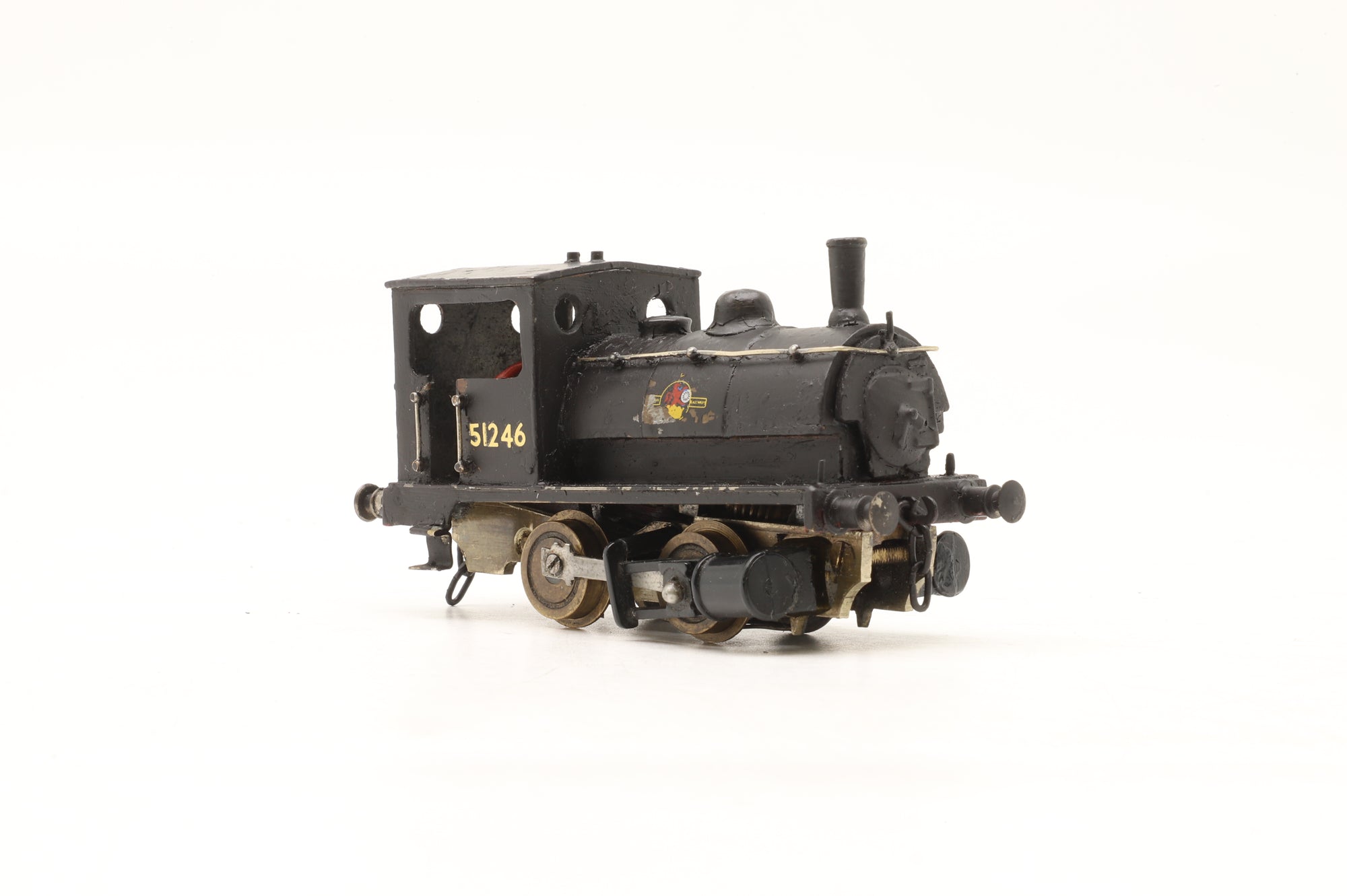 WORKSHOP Kit Built OO Class 21 L&Y Pug '51246' BR Black L/C