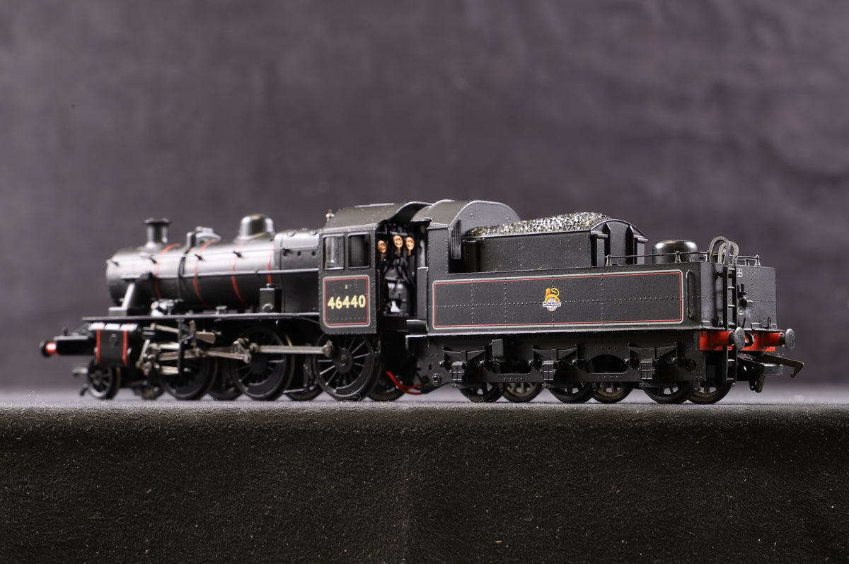 Bachmann OO 32-826 Ivatt Class 2MT 2-6-0 &#39;46440&#39; BR Lined Black E/C, DCC Fitted