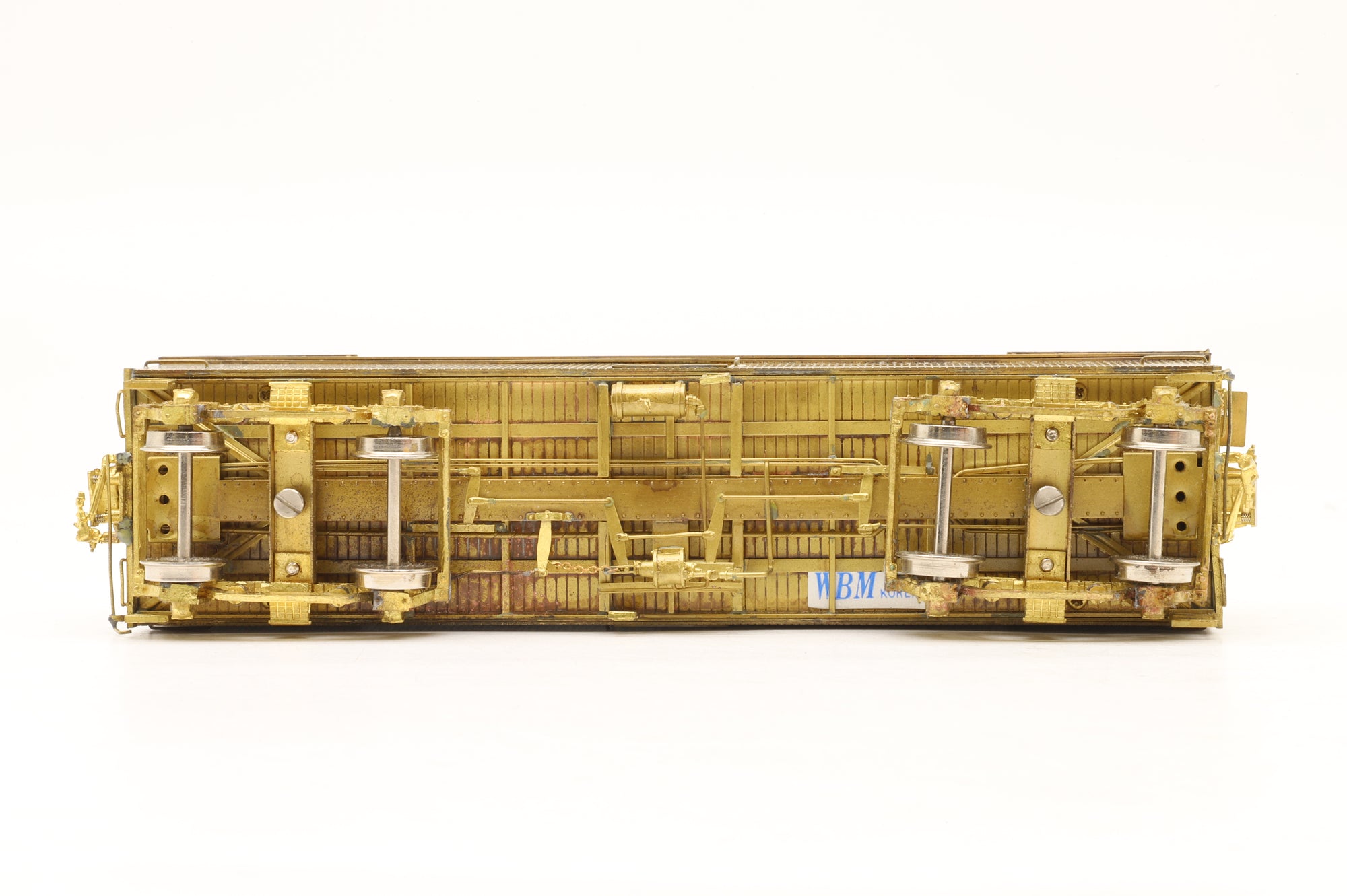 Rail Works Ltd HO Brass Lackawanna 42' Wood Milk Car w/ Hatches & End Doors – Unpainted