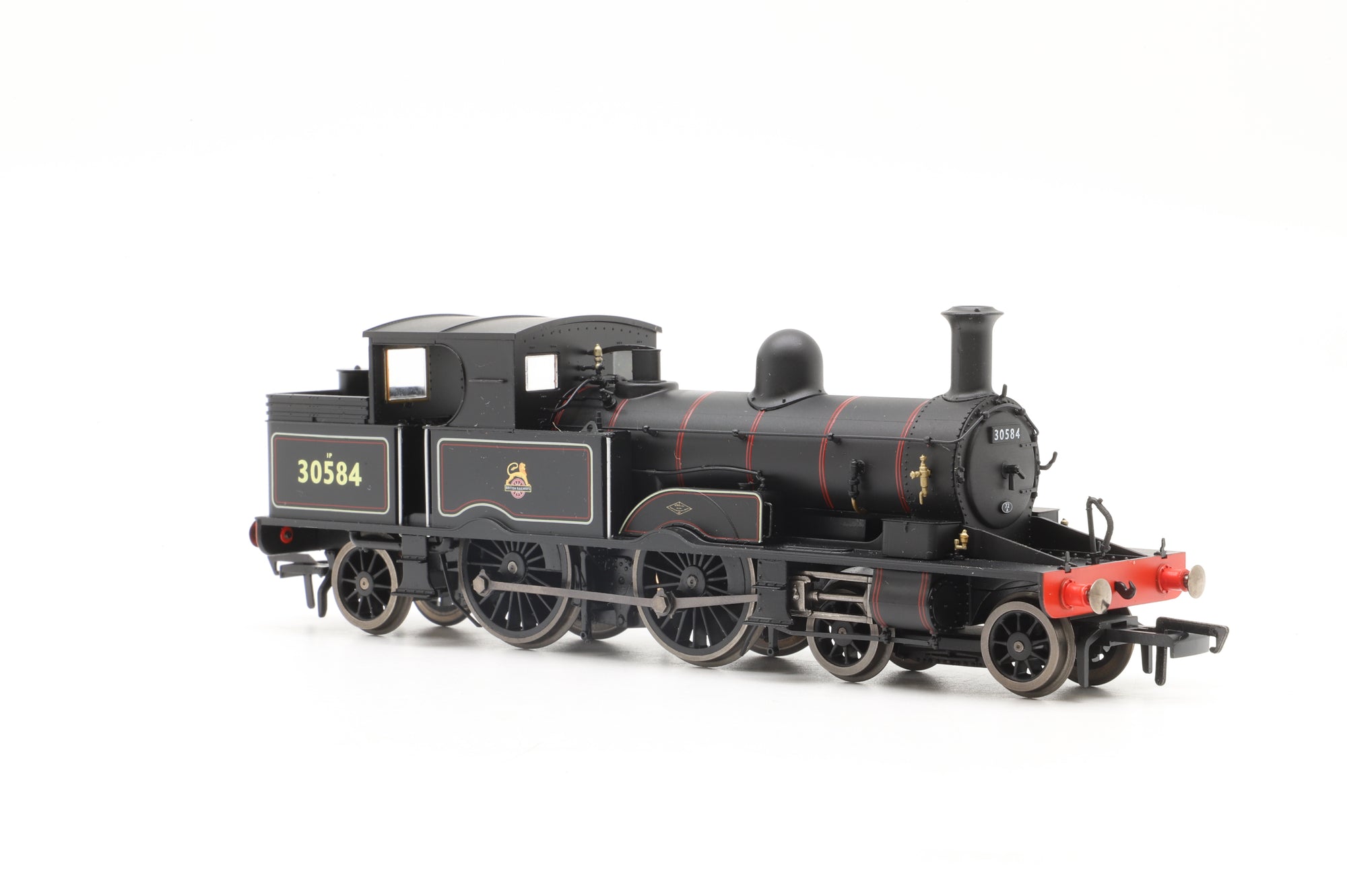 WORKSHOP Oxford OO OR76AR002 Adams Radial 30584 in Lined BR Black w/ Early Crests - NON-RUNNER