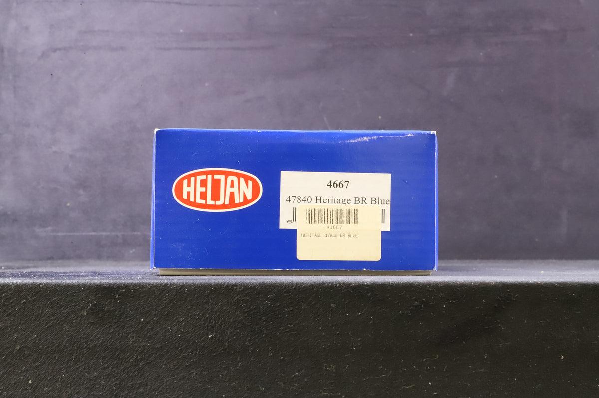 Heljan OO 4667 Class 47 47840 &#39;North Star&#39; in Heritage BR Blue