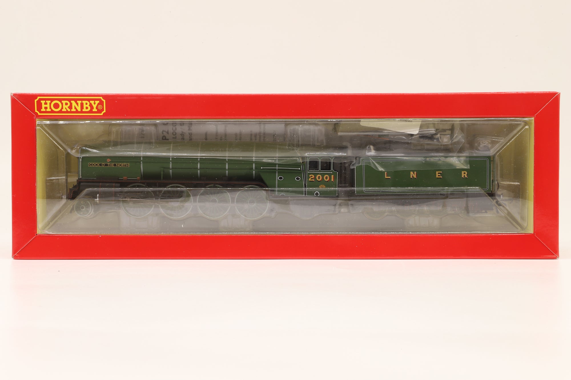 Hornby OO R3207 Class P2 '2001' 'Cock O' The North' LNER Apple Green