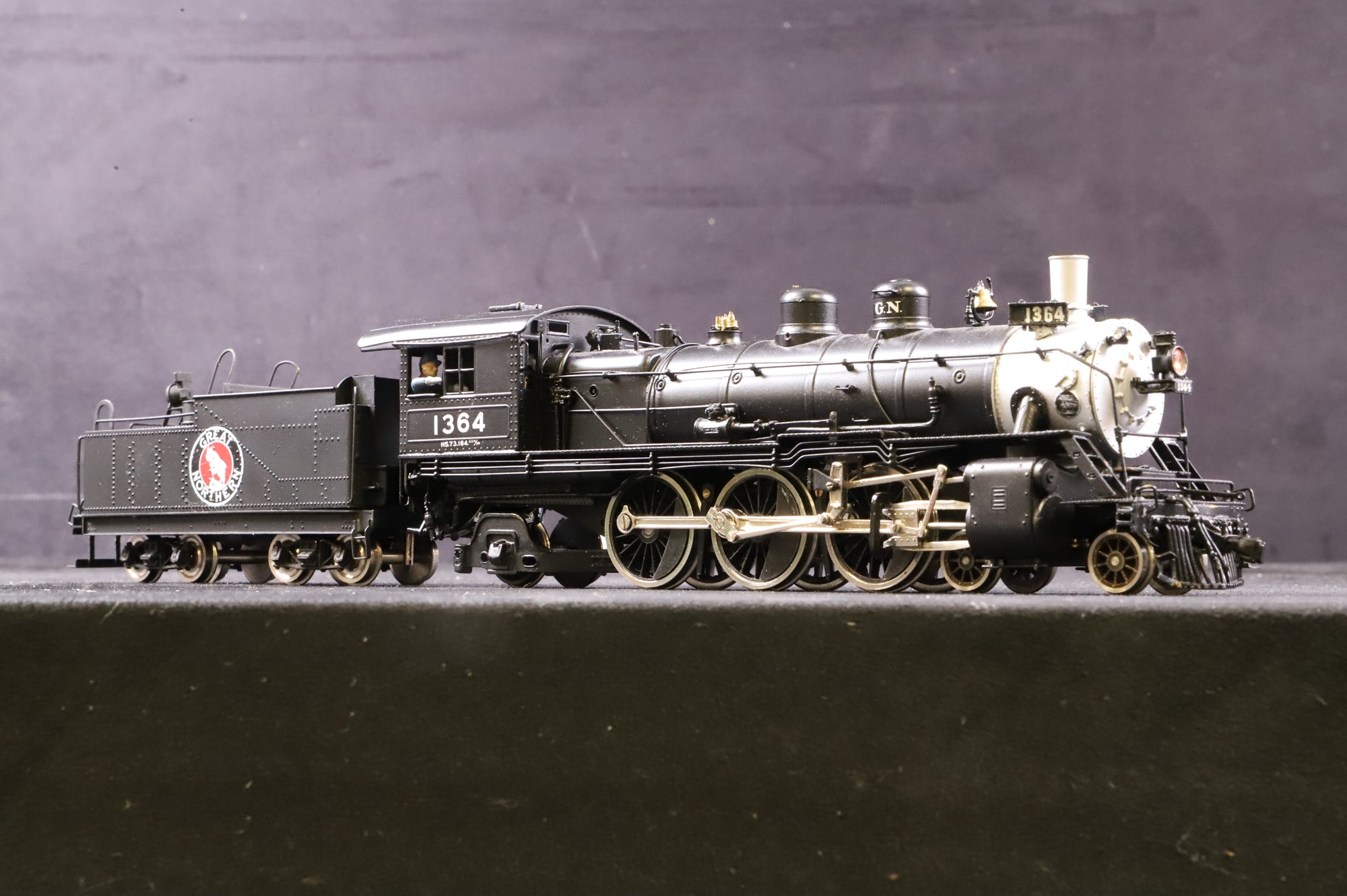 United Scale Models/Atlas HO GNH5 H-5 Pacific No.1364 in Great Northern Livery