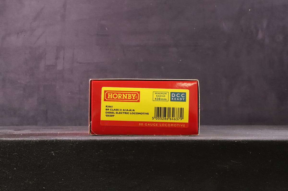Hornby OO R3661 Class 31 D5509 in BR Green