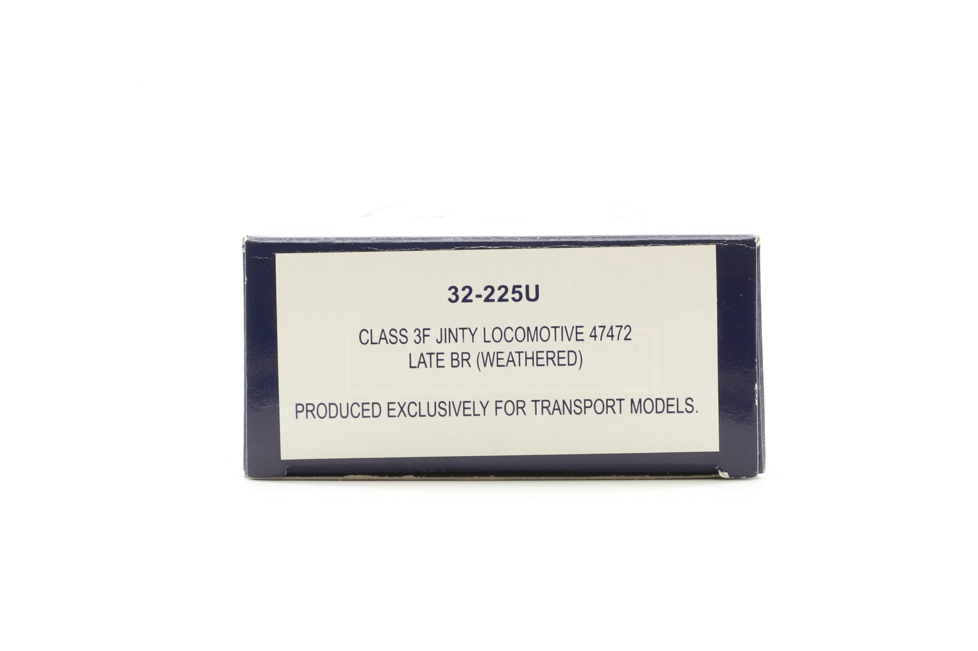 Bachmann OO 32-225U Class 3F Jinty '47472' BR Black L/C Weathered Excl. Transport Models