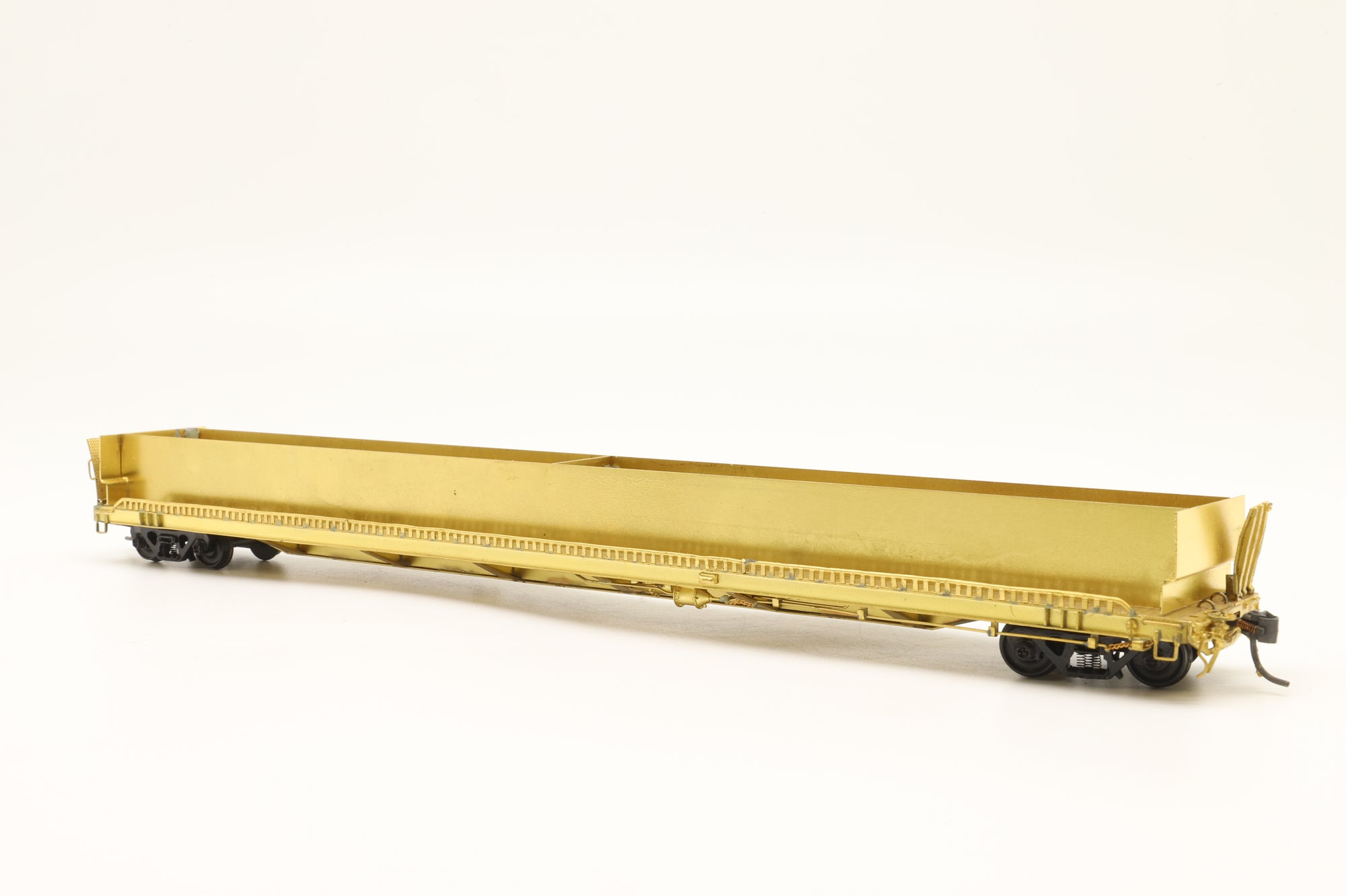 Overland Models HO Brass OMI-3033 PRR F-39 Tructrain Flat Car Unpainted
