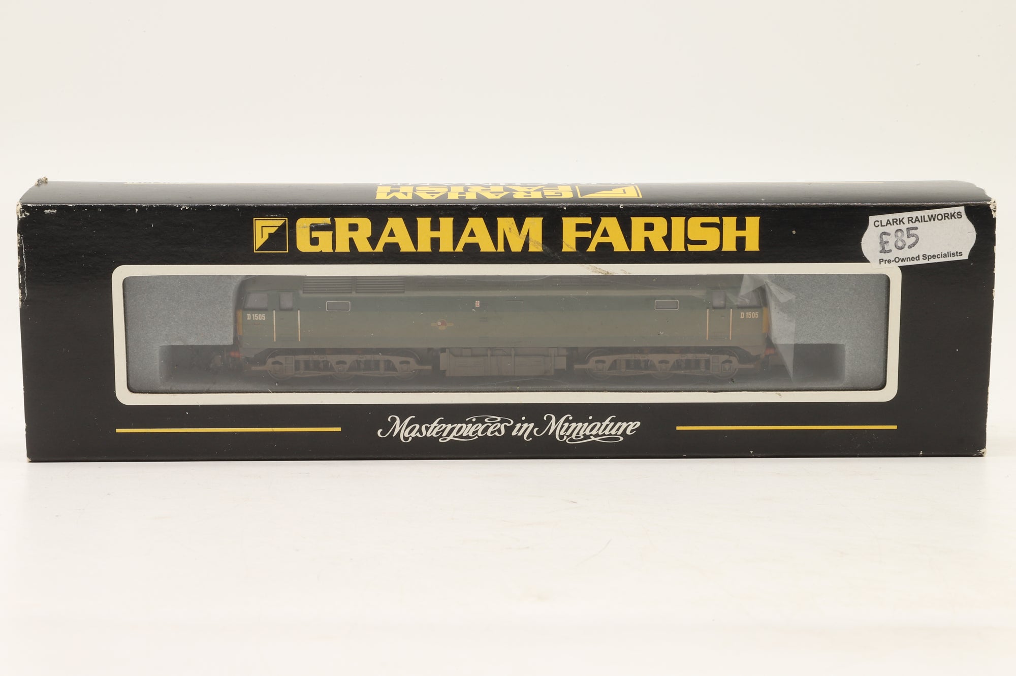 Graham Farish N 371-231 CLass 47 Diesel 'D1505 Two Tone BR Green Weathered