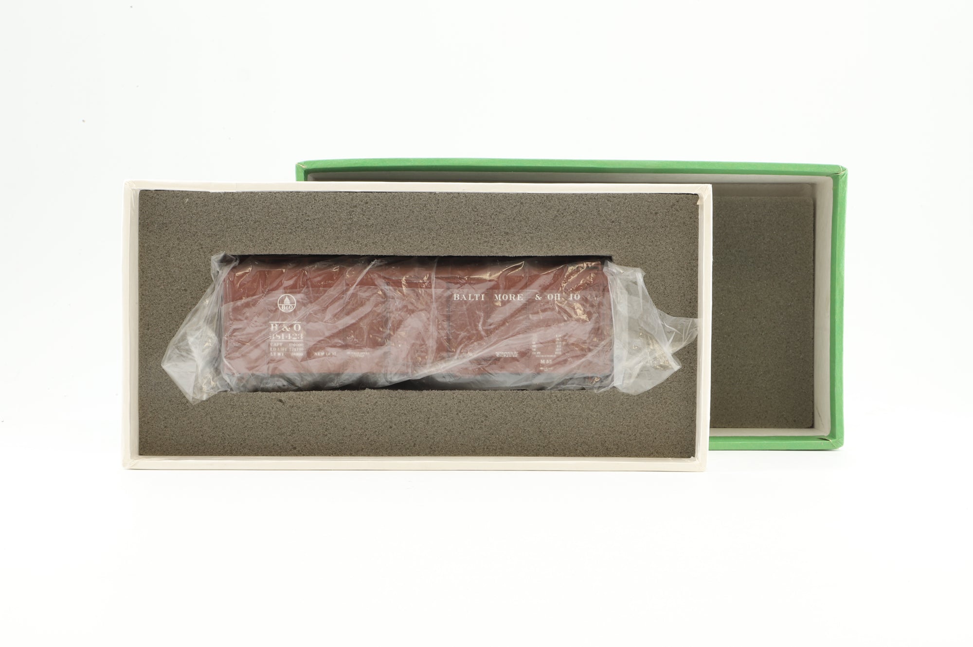 Overland Models HO Brass OMI-1386 Box Car B&O Class M15 Wagon-Top '381023'