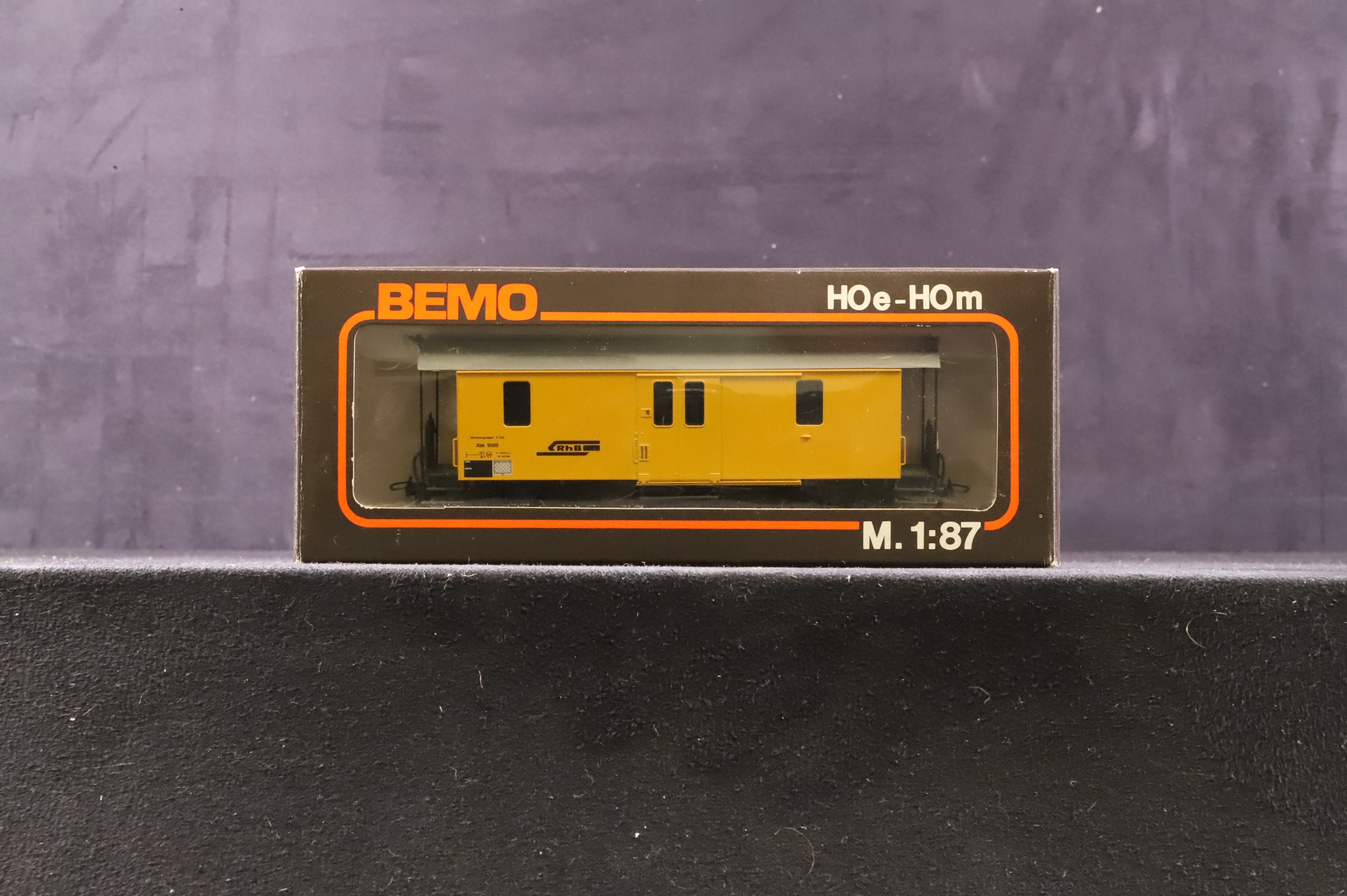 Bemo HOe/ HOm 2265199 RhB Yellow Coach - Clark Railworks