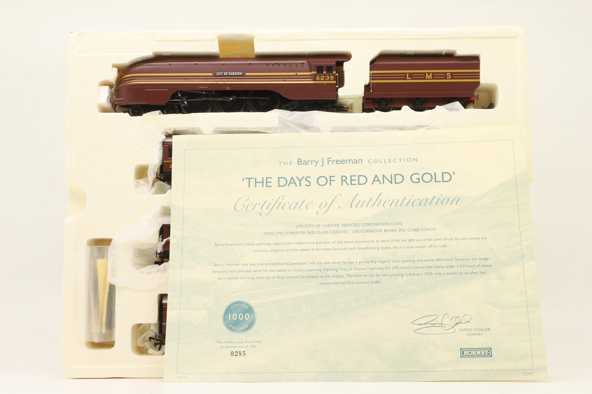 Hornby OO R2907 'The Days of Red and Gold' Train Pack Limited Edition 285/1000