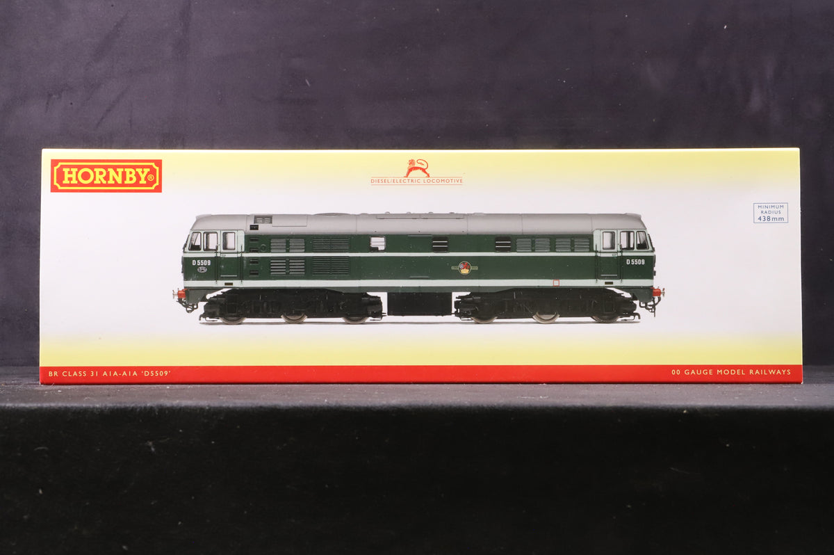 Hornby OO R3661 Class 31 D5509 in BR Green