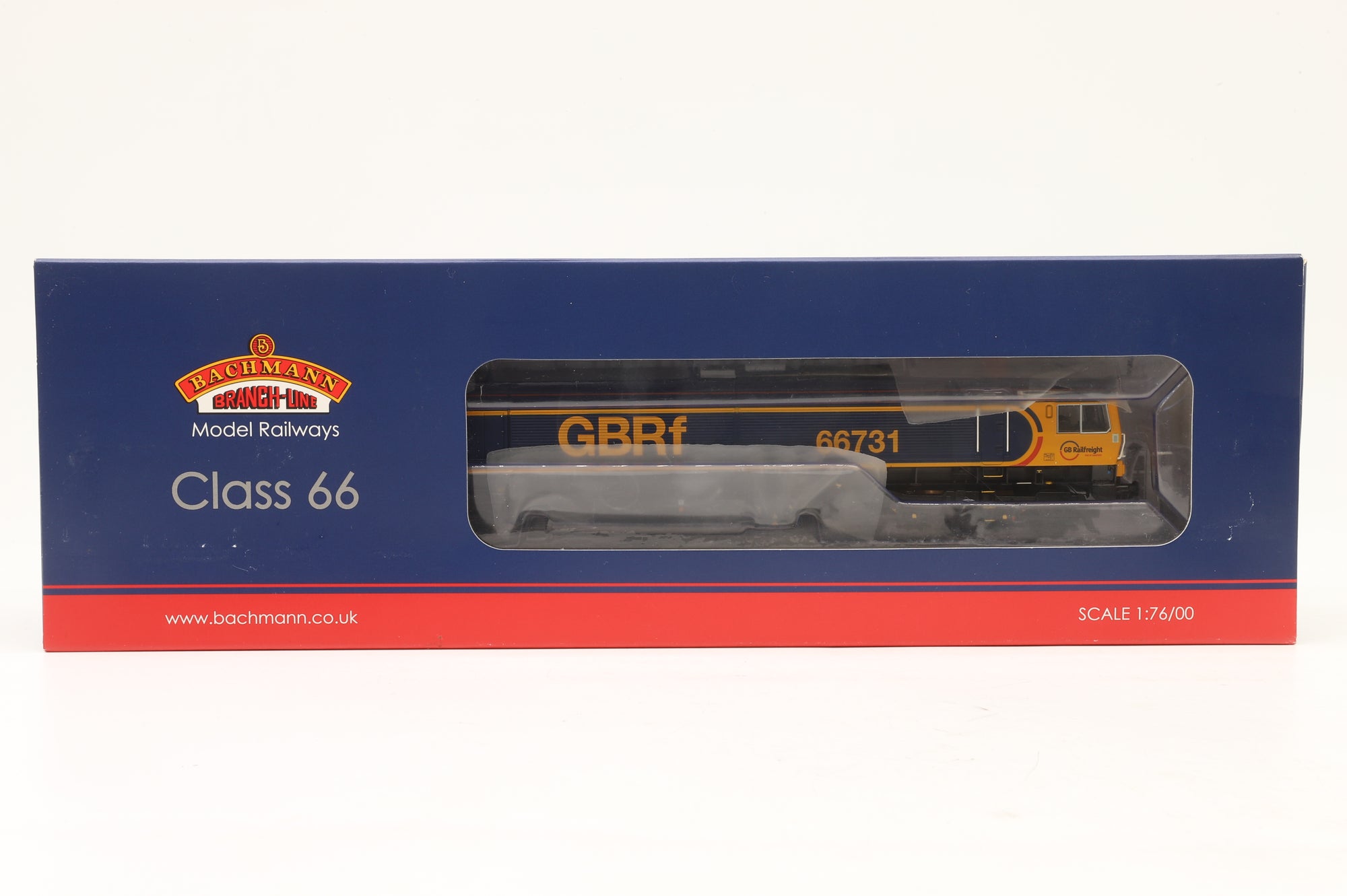 Bachmann OO 32-980 Class 66 66731 'interhubGB' in GBRF Europorte Livery