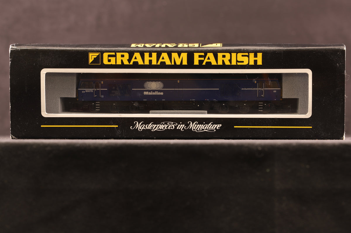 Graham Farish N 371-351 Class 60 Diesel &#39;60078&#39; Mainline Blue