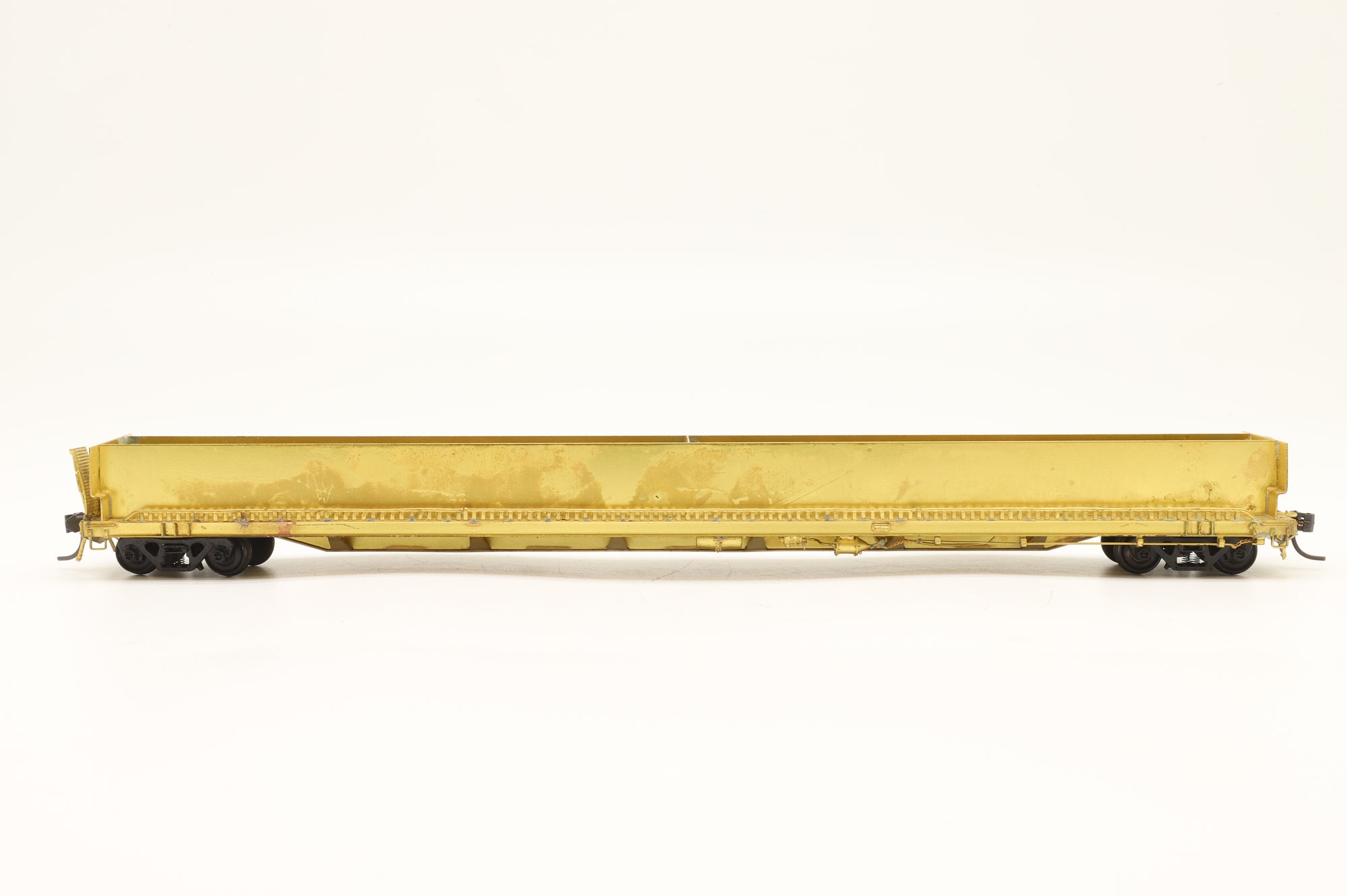 Overland Models HO Brass OMI-3033 PRR F-39 Tructrain Flat Car Unpainted