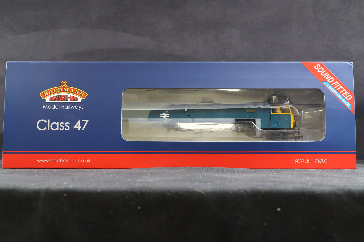 Bachmann OO 35-411SFX Class 47/0 &#39;47012&#39; BR Blue, DCC Sound