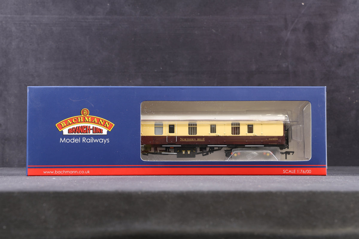 Bachmann OO 39-175K BR Mk1 BG Full Brake Northern Belle Maroon &amp; Cream Ltd Ed 137/ 504