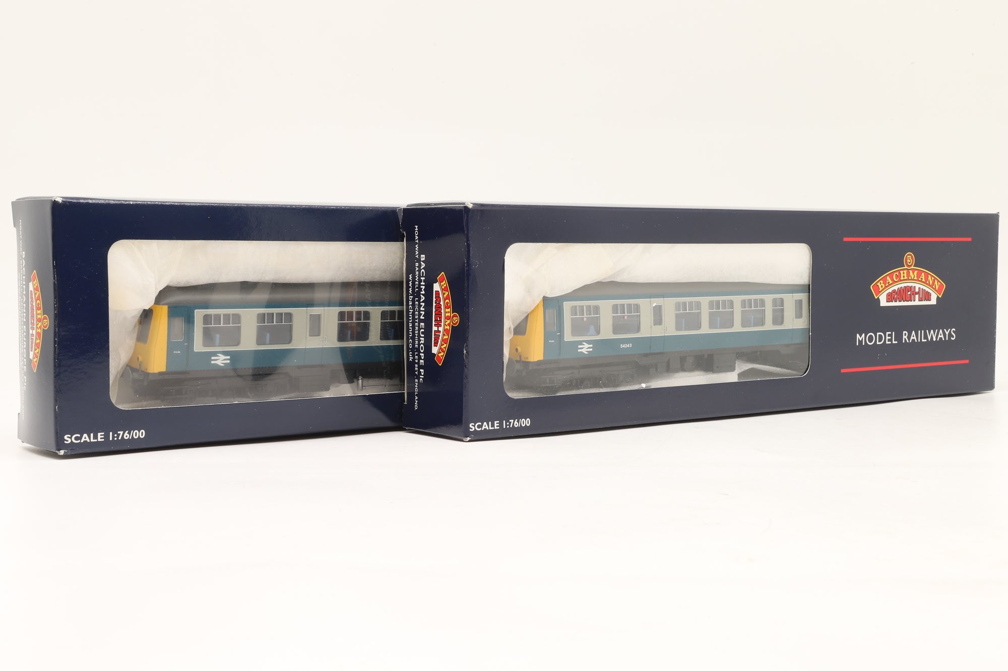 Bachmann OO 32-902 Class 108 DMU 2 Car BR Blue & Grey