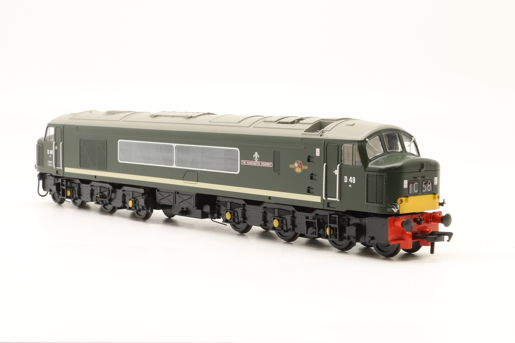 Bachmann OO 32-678A Class 45 No. D49 'Manchester Regiment' BR Green (Small Yellow Panels)