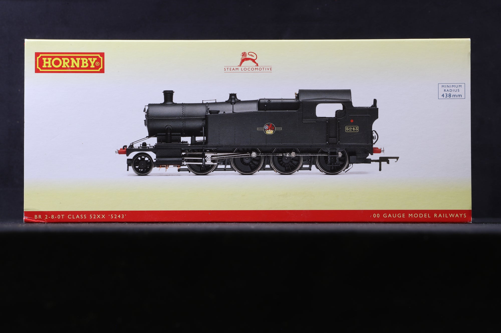 Hornby OO R3126 Class 52XX 5243 in BR Black w/ Late Crests