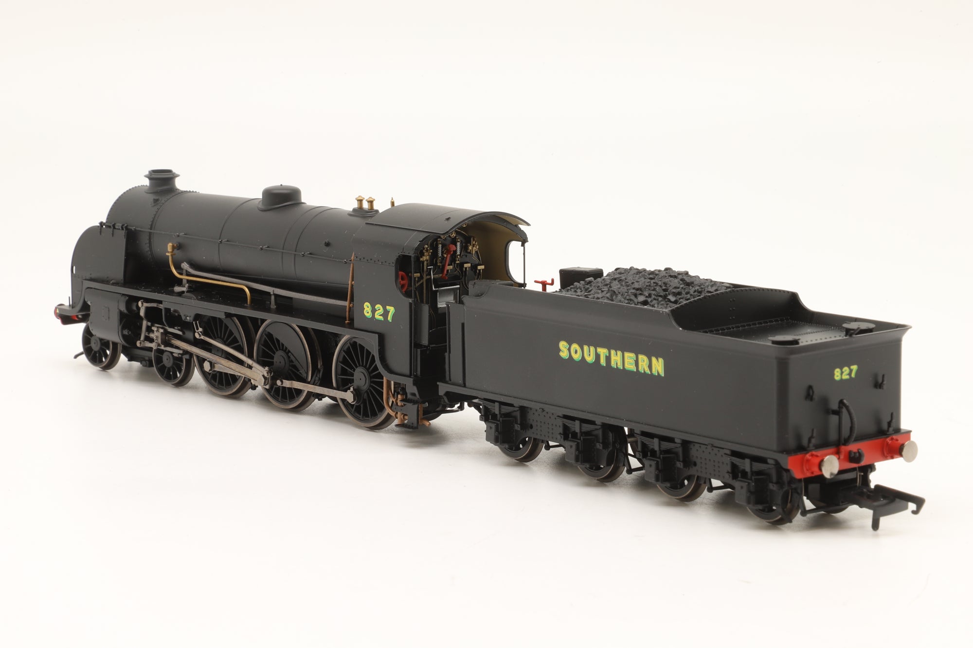 Hornby OO R3411 S15 Class No.827 in SR Black w/ Sunshine Lettering - DCC Sound