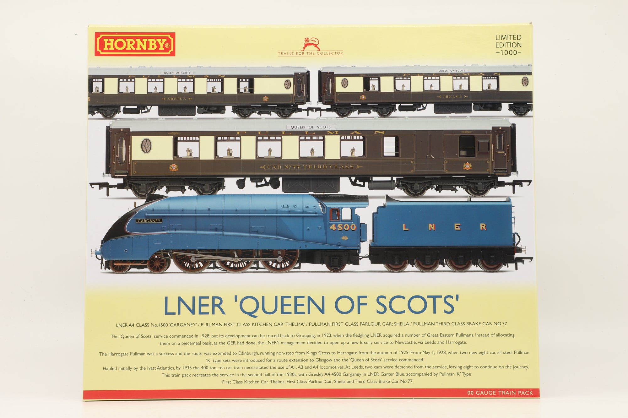 Hornby OO R3402 LNER 'Queen of Scots' Train Pack Limited Edition 386/1000