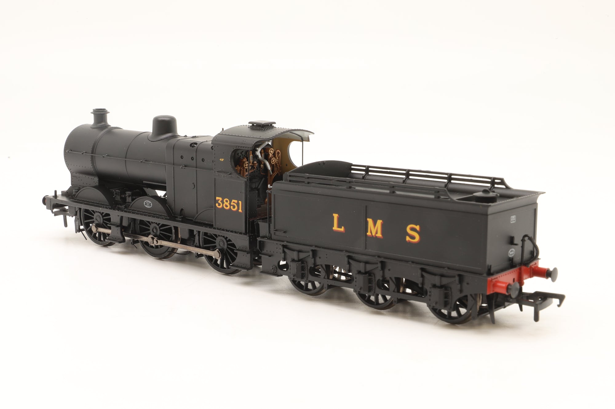 Bachmann OO 31-880 Class 4F 0-6-0 '3851' LMS Black, DCC Fitted