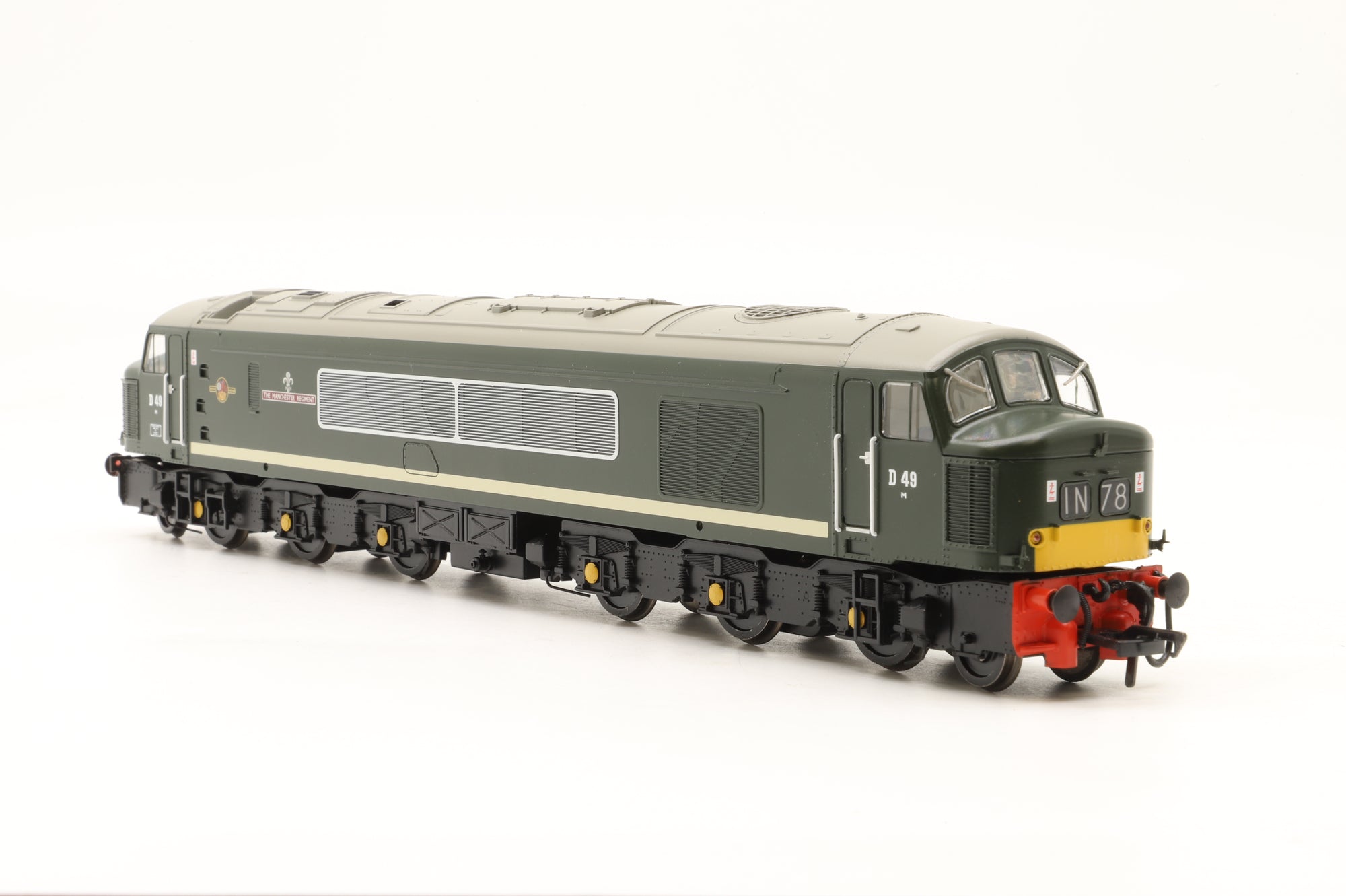 Bachmann OO 32-678A Class 45 No. D49 'Manchester Regiment' BR Green (Small Yellow Panels)