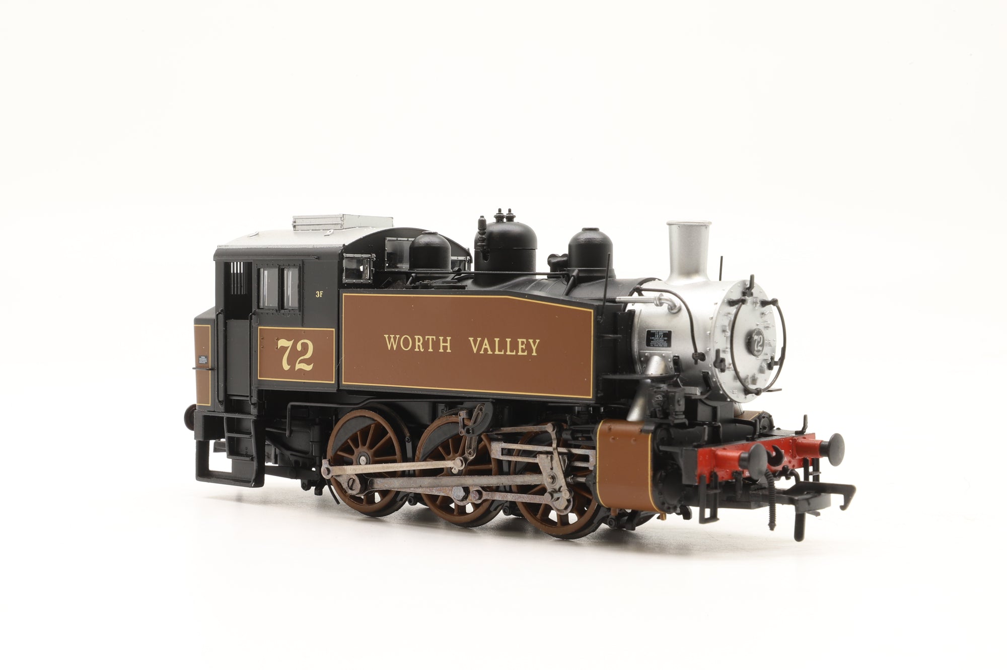 Bachmann OO MR-108 USA Class 0-6-0T No.72 in Worth Valley Ochre