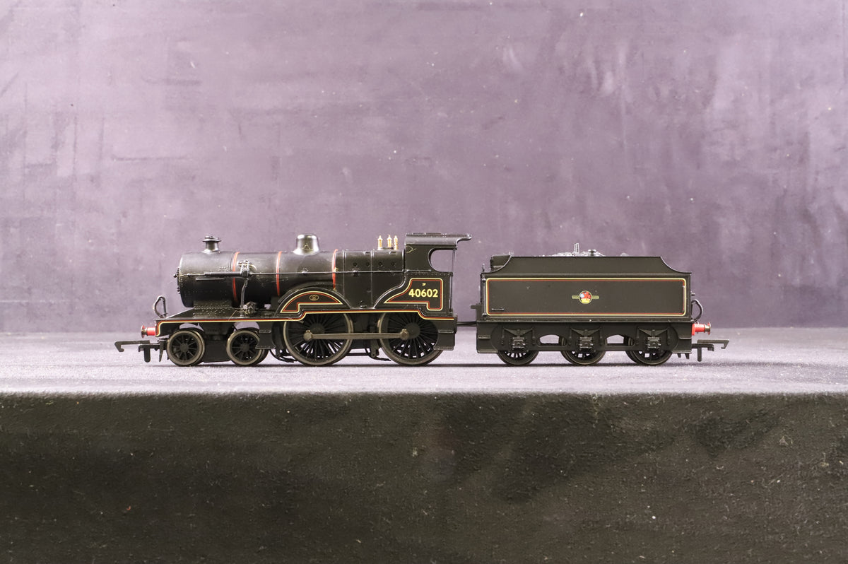Hornby OO R3315 Fowler Class 2P &#39;40602&#39; BR Lined Black L/C