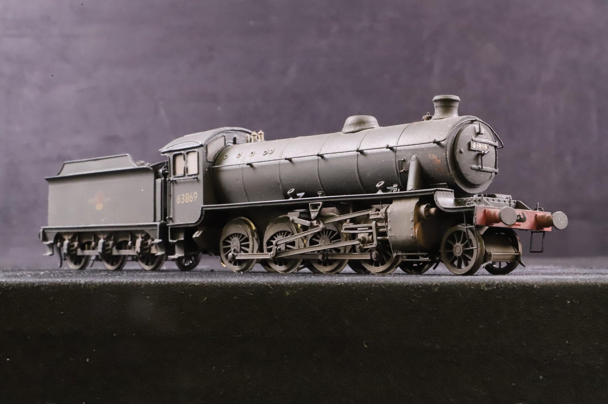 WORKSHOP Little Engines Loco Kits OO BR O1 '63869' BR Black Weathered Kit Built