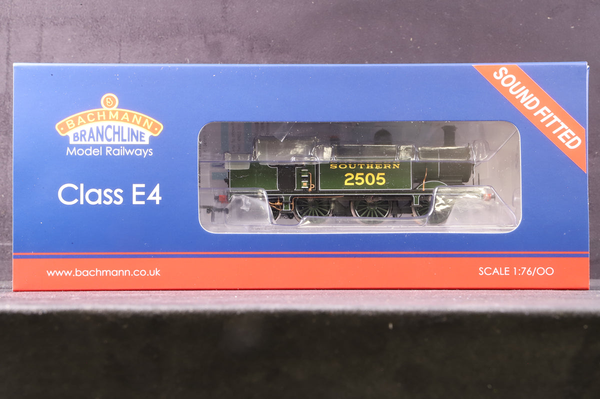 Bachmann OO 35-076SF LB&amp;SCR E4 Tank &#39;2505&#39; SR Maunsell Green DCC Sound