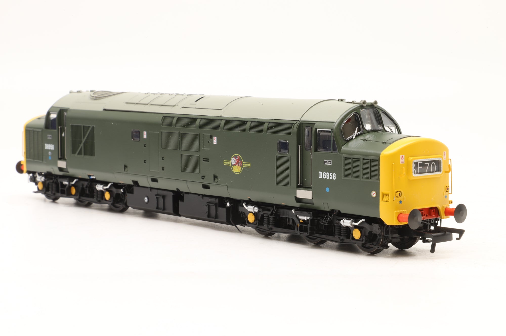 Accurascale OO ACC2618 Class 37 'D6956' BR Green Full Yellow Ends DCC Sound