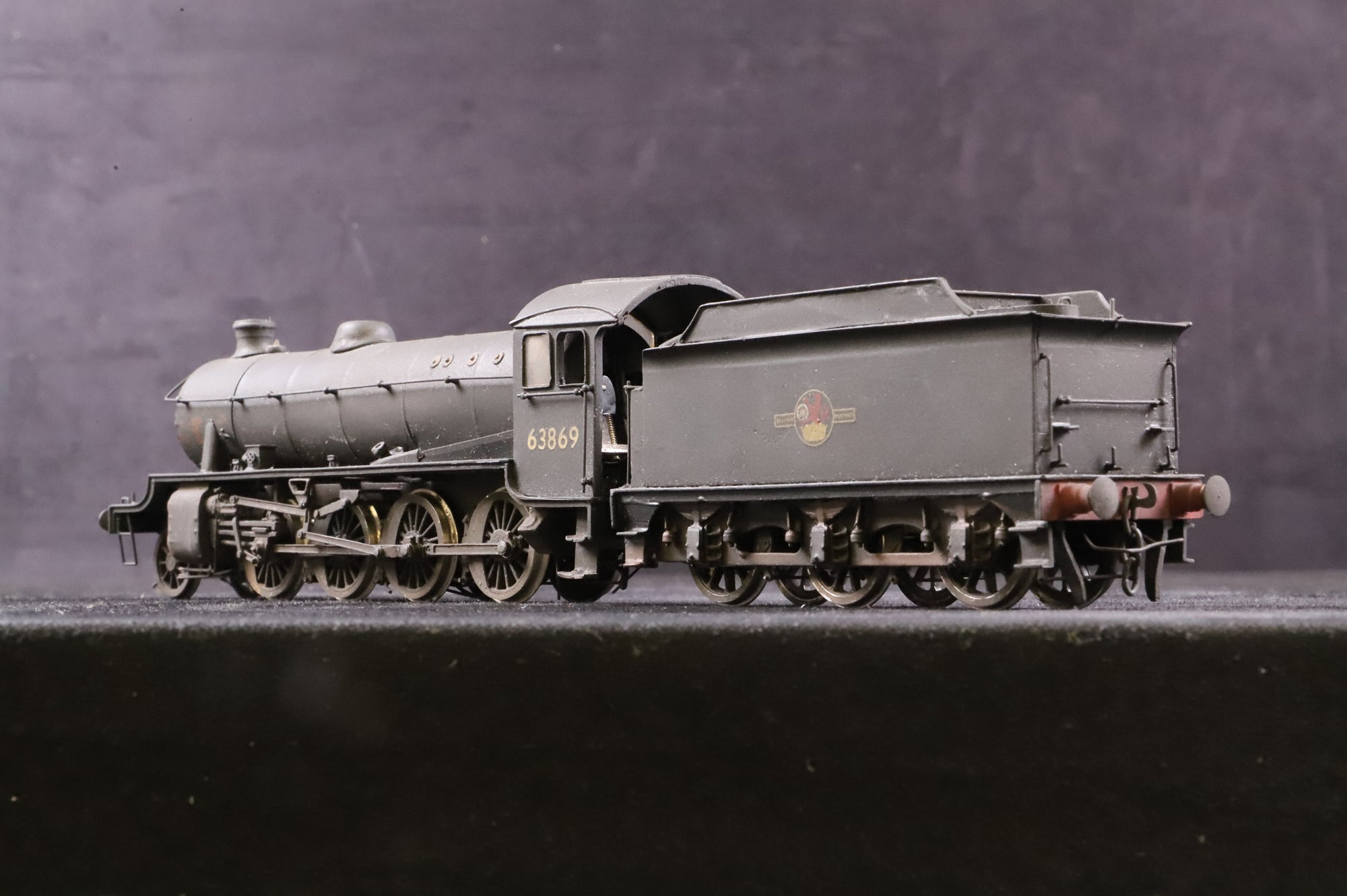 WORKSHOP Little Engines Loco Kits OO BR O1 '63869' BR Black Weathered Kit Built