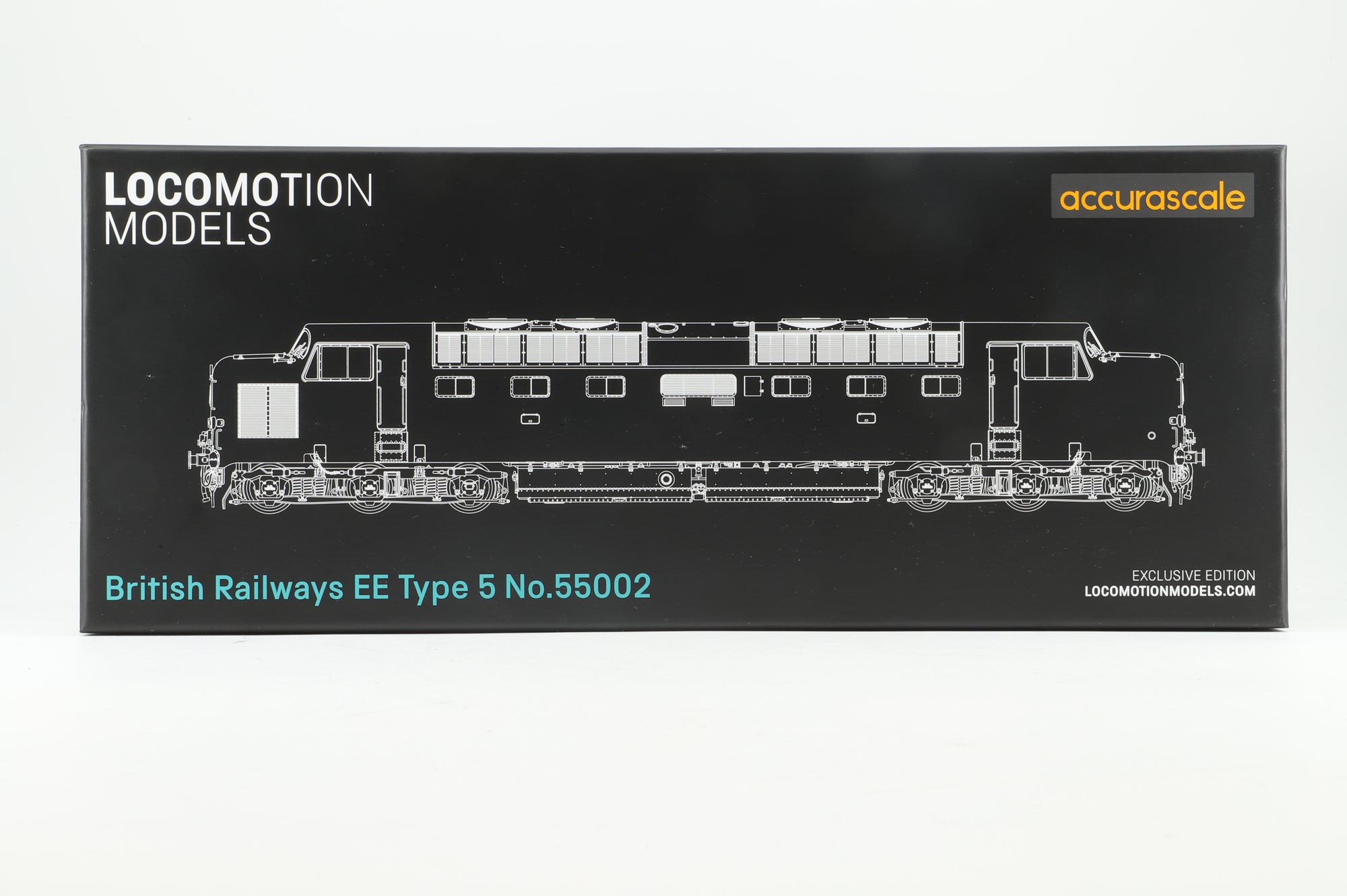 Accurascale/Locomotion Models OO ACC2973 Class 55 Deltic 55002 in BR Blue