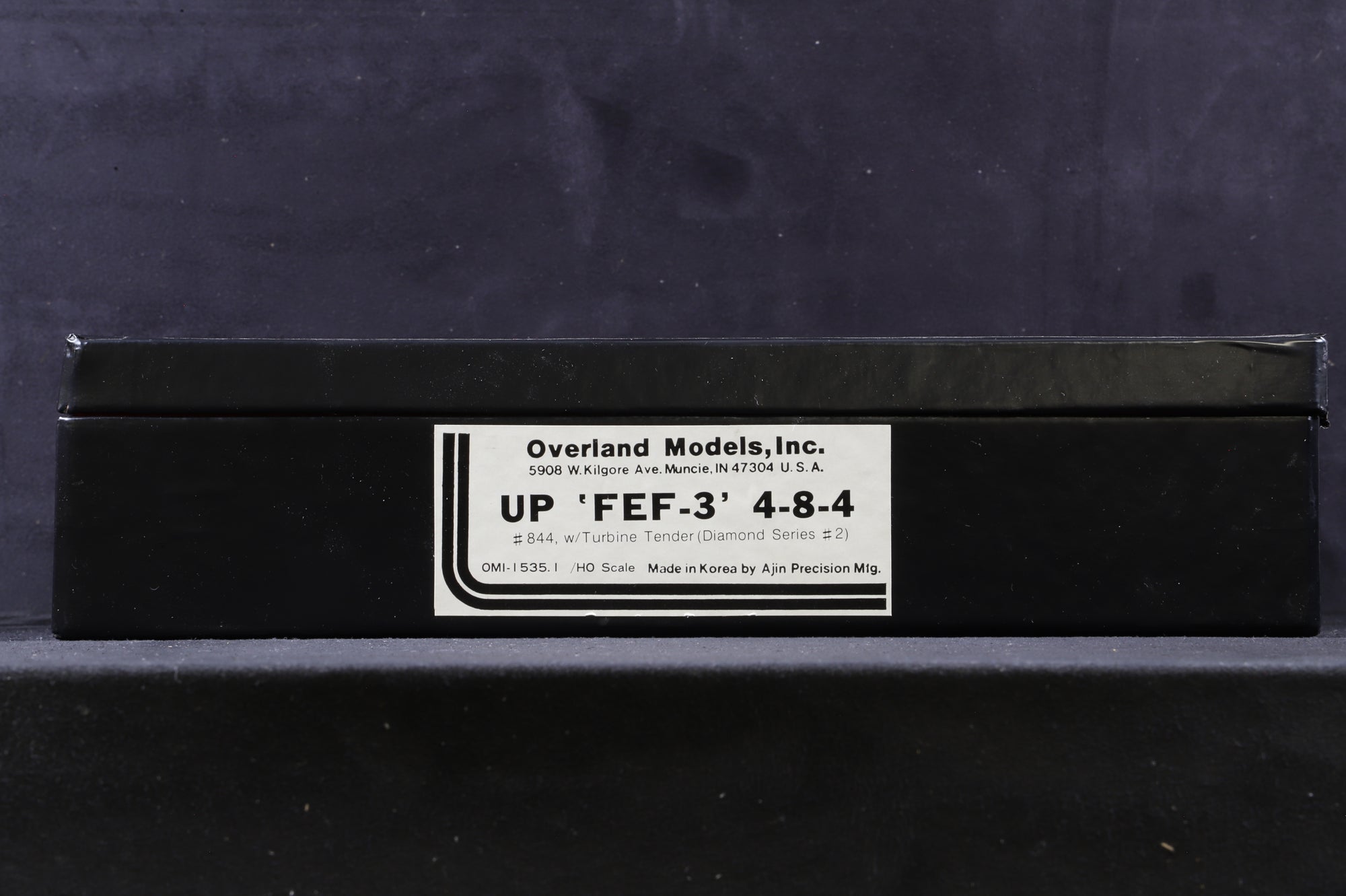 Overland Models Inc. HO Brass OMI-1535.1 UP FEF-3 4-8-4 '844' W/ Turbine Tender Diamond Series #2