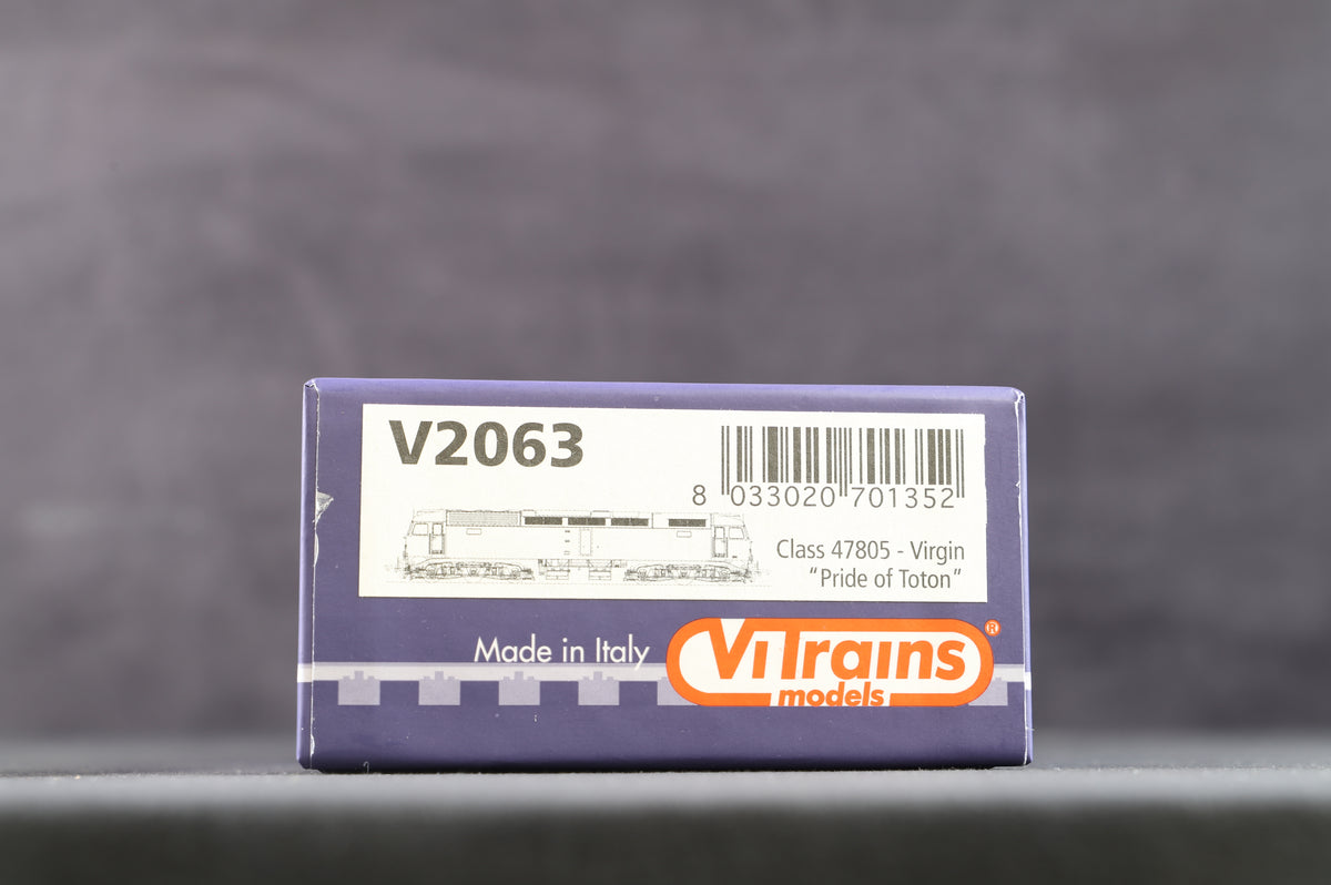 ViTrains OO V2063 Class &#39;47805&#39; Virgin &#39;Pride of Toton&#39;