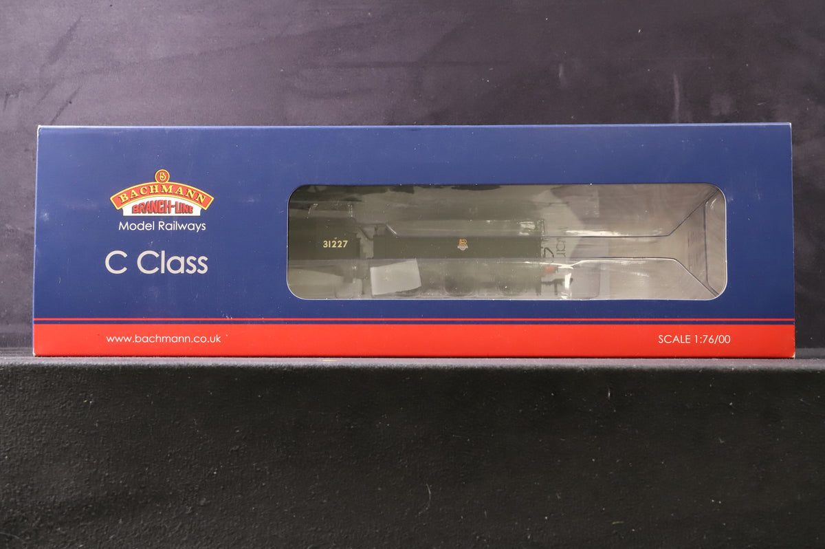Bachmann OO 31-462A C Class 31227 in BR Black w/ Early Crests