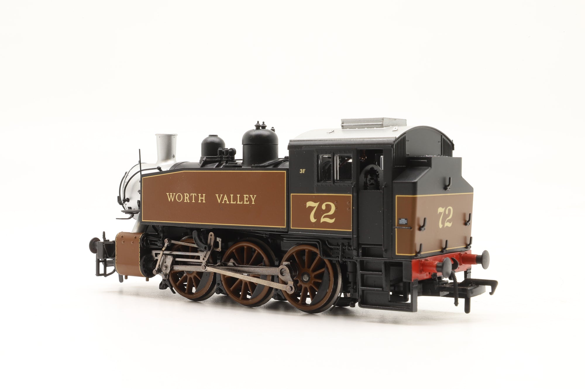 Bachmann OO MR-108 USA Class 0-6-0T No.72 in Worth Valley Ochre