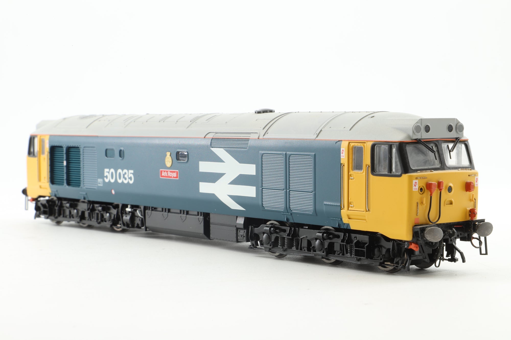 Hornby OO R2349 Class 50 50035 'Ark Royal' in BR Large Logo Blue