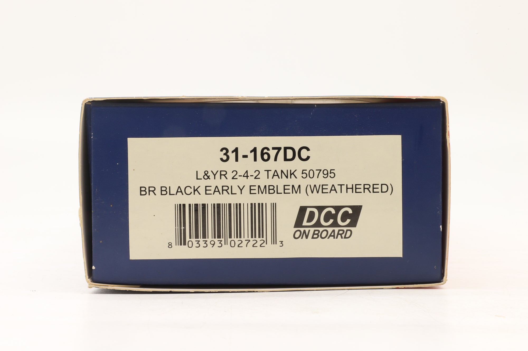 Bachmann OO 31-167DC L&YR Tank 50795 in Lined BR Black E/C – Weathered