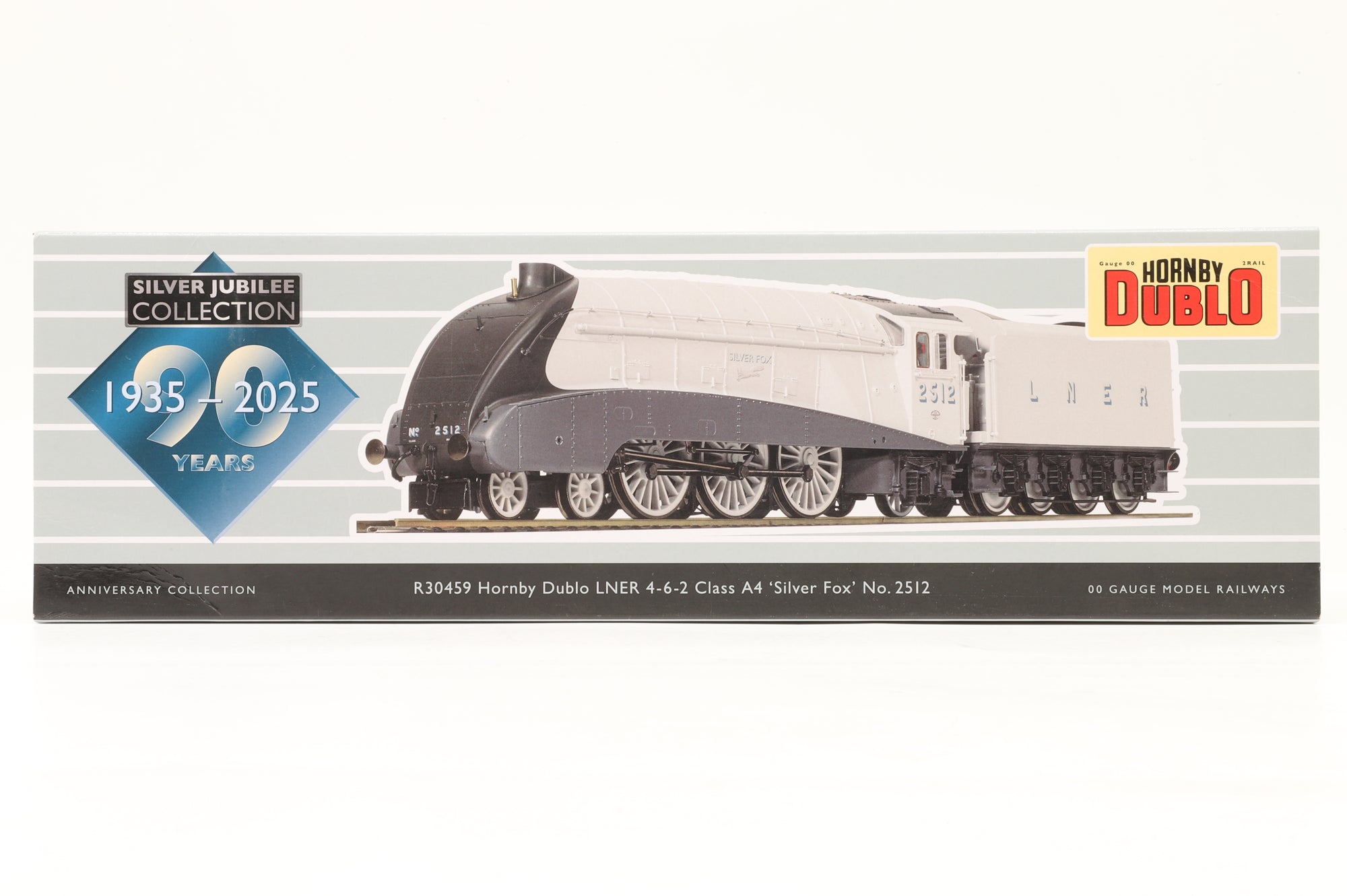 Hornby OO R30459 Class A4 '2512' 'Silver Fox' LNER Silver